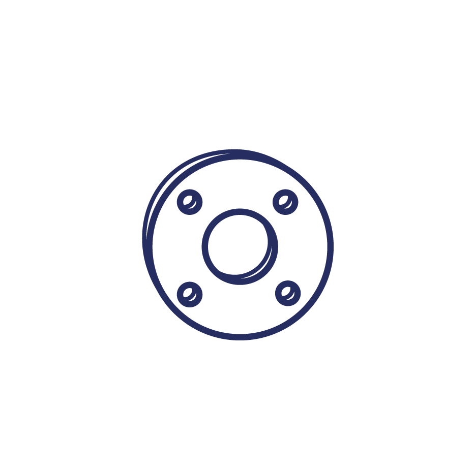 Нержавеющий фланец плоский приварной 12Х18Н10Т ДУ 150 ГОСТ 12820-80