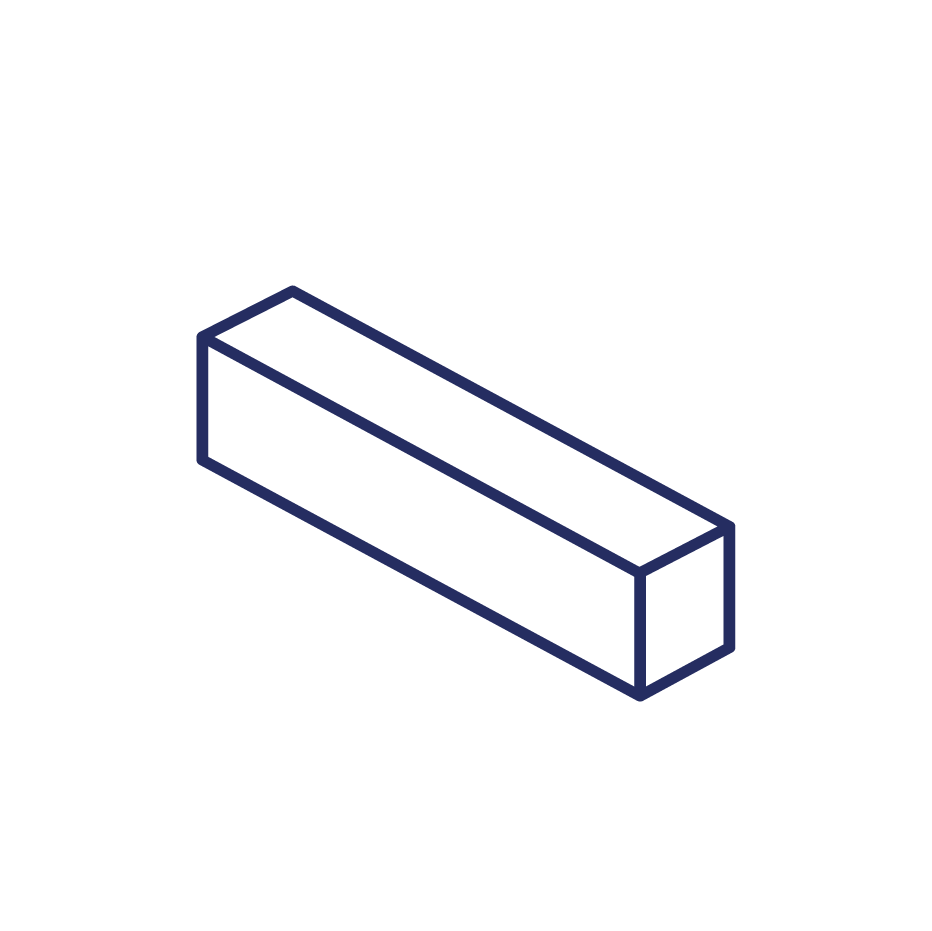 Квадрат из нержавеющей стали 30х30 мм 05Х18Н10Т (пруток) ГОСТ 2591-2006