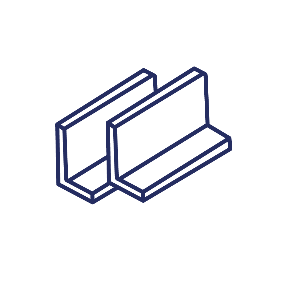 Нержавеющий уголок неравнополочный 40х30х4 AISI 304 ГОСТ 8510-86